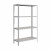 Стеллаж архивный 2500*1000*300, 4 полки высокое качество товара